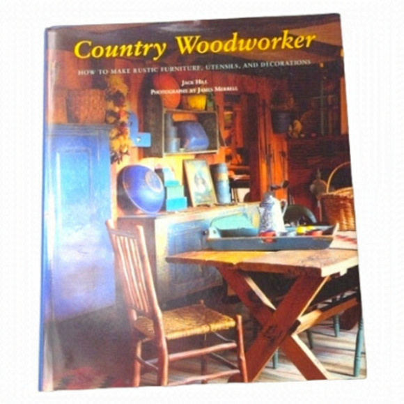 Country Woodworker Book on How to Make Rustic Furniture Utensils and Decorations - Picture 1 of 6